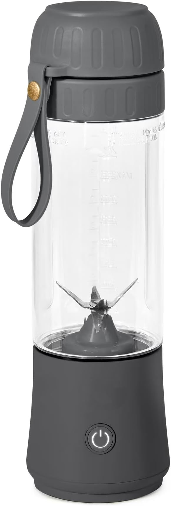 Beautiful Portable to-Go Blender 2.0 70 W 16 oz (Oyster Grey)