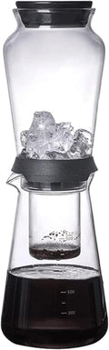 Beverage Equipment Multifunctional Cold Brew Coffee Maker Borosilicate Glass Carafe 300ML Iced Drip Coffee Maker for Home Family Office Siphon Coffee Maker