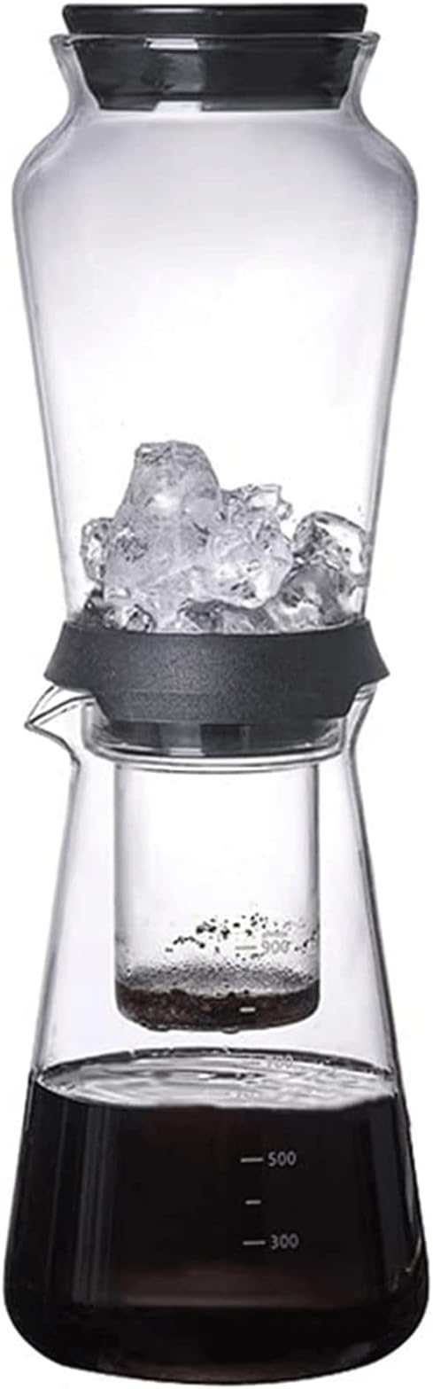 Beverage Equipment Multifunctional Cold Brew Coffee Maker Borosilicate Glass Carafe 300ML Iced Drip Coffee Maker for Home Family Office Siphon Coffee Maker