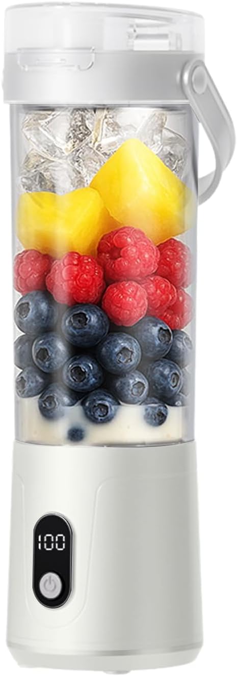 50W Electric Juicer Cup Portable Small Blending Machine Fruit Machine Rechargeable Mixer Outdoor Portable Electric