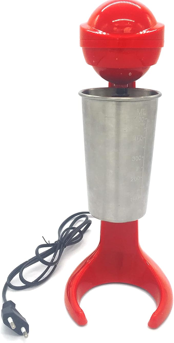 Milkshake Maker &amp Milk Frother for Restaurant Adjustable Speed Electric Milkshake Maker and Drink Mixer 16.91oz Capacity Commercial Single Heads Drink Mixer Blender Machine 110V
