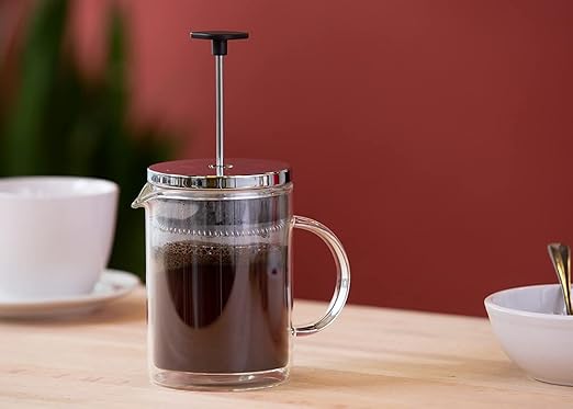 Service Ideas T299SR Double Wall Coffee Press Glass 13.5 oz