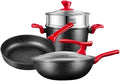 Aluminum Alloy Non Stick Pot Set Multi Functional Cooking Utensils for Household Kitchens Cookware Set