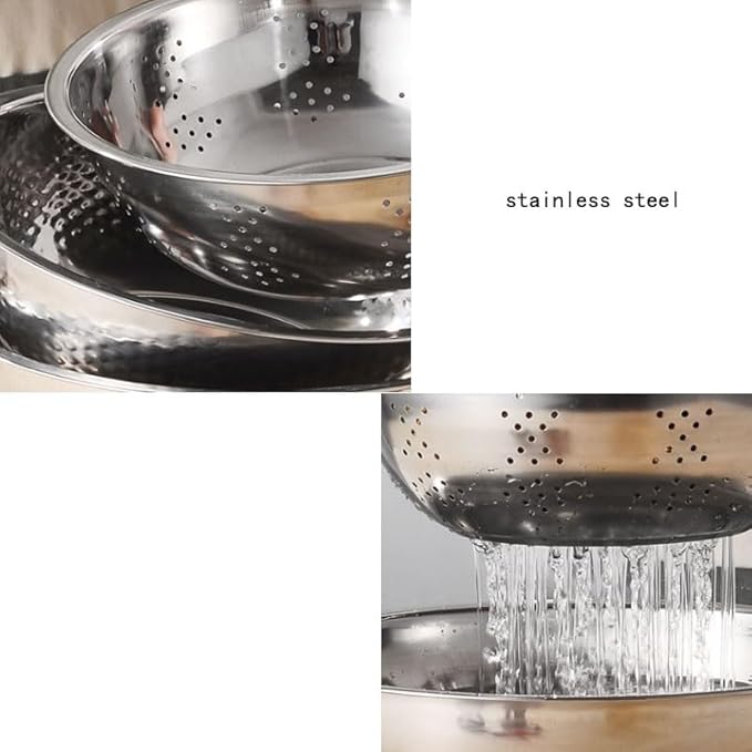 Soup Steamer Set Gift Cookware Rice Washing Sieve Multi Purpose
