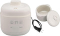 Electric Stew Pot Small Slow Cooker 1QT Smart Appointment Ceramic Interior Pot Automatic Multifunction Rice Cooker Electric Stew for Home Kitchen
