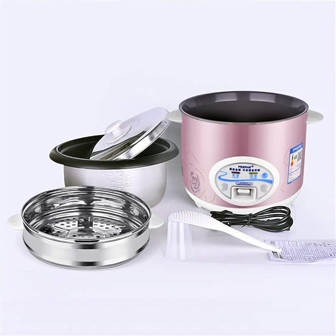Rice Cooker and Steamer Household Non-Stick Rice Cooker Warm Function for 1-8 People (4L700W) ()