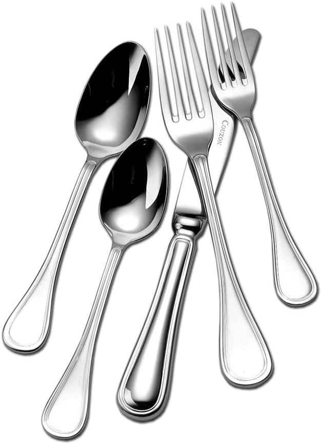 Couzon Lyrique Stainless Steel Five Piece Place Setting