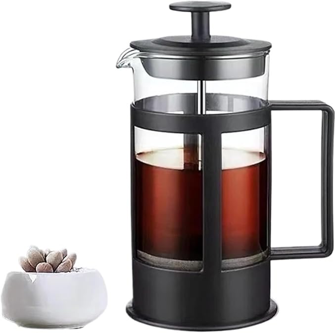Fit for 600ml Heat Glass Coffee Pot - Percolator Coffee Brewer &amp Tea Maker with Filtration - French Press Coffee Maker(600ml)