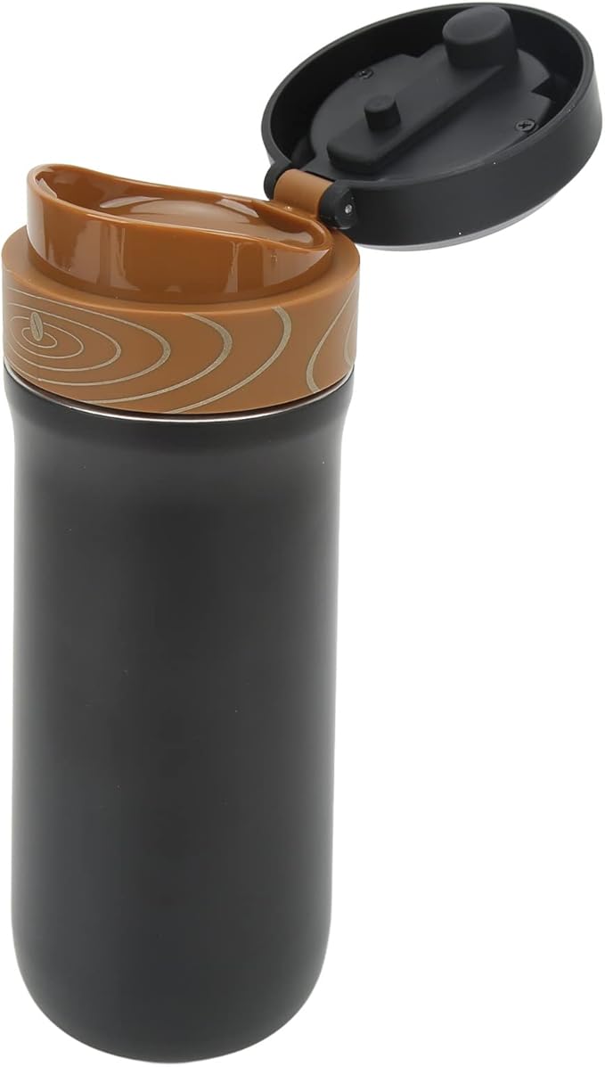 Portable Travel French Press Coffee Maker 304 Stainless Steel Insulated Double Wall Keeps Coffee Warm for 8 12 Hours for On Go Coffee Lovers