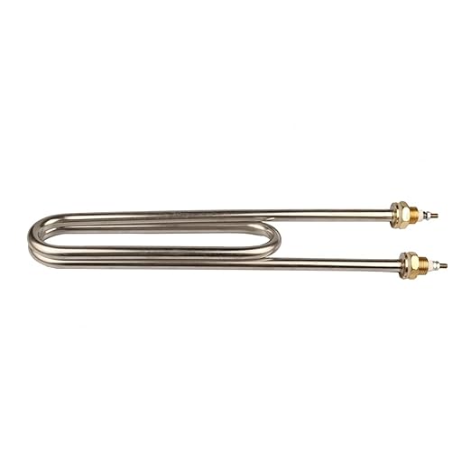 380V 3000W/4000W/6000W/7000W Double U Shape Tube Electric Water Heater Element for Rice Car Steam Rice Machine(4000W 380V 12mm)