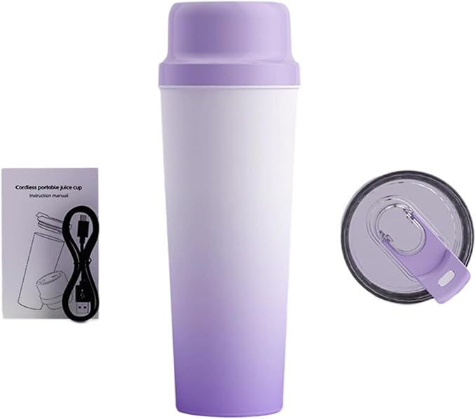 PANGBOER Portable Smoothie Mixing Cup &amp Refillable 650ml Large Capacity Juicer Kitchen