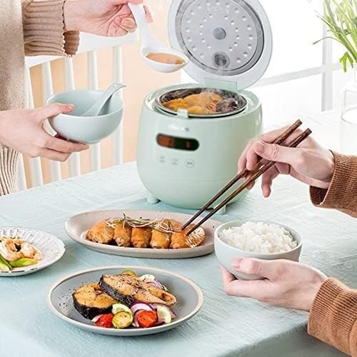 Rice Cooker 1.2L Electric Rice Cooker Automatic Multi Cooker Mini Portable Cooking Pot with Reservation(A)