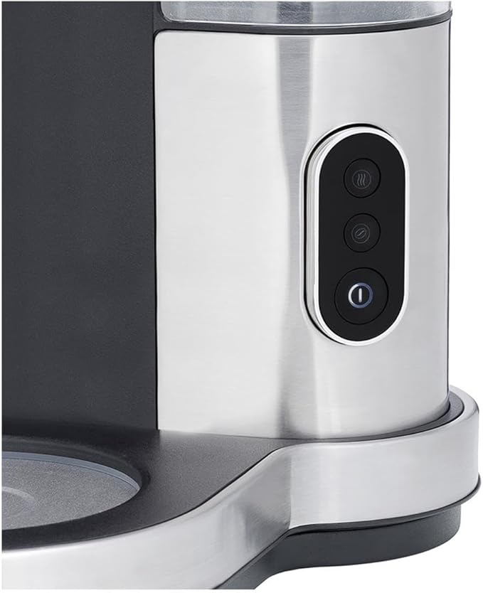 WMF Lono Aroma Filter Coffee Maker (1000 W with Glass Jug Filter Coffee 10 Cups Swivel Filter Warming Plate Removable Water Tank Automatic Shut-Off)