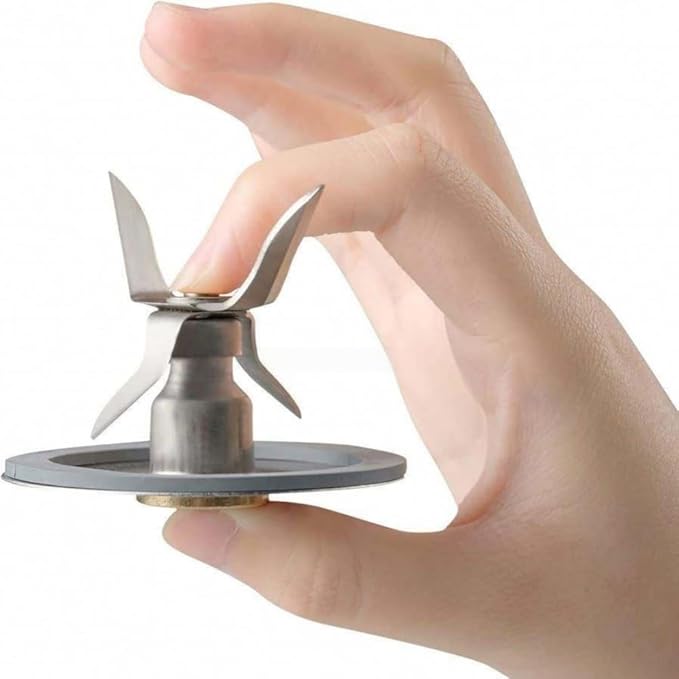 4 Blades Ice Crusher Blender Blade Cutter with Sealing Ring Part Compatible Fit for Oster &amp Osterizer