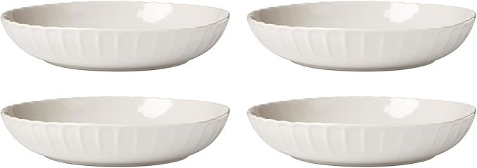 Lenox 897275 French Perle Groove Dinner Bowls Set of 4