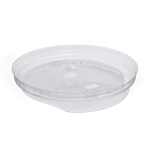 Karat C-KC626TS-SH 98mm diameter Strawless Sipper lid for 12-24 oz PET Cup - (Case of 1000)