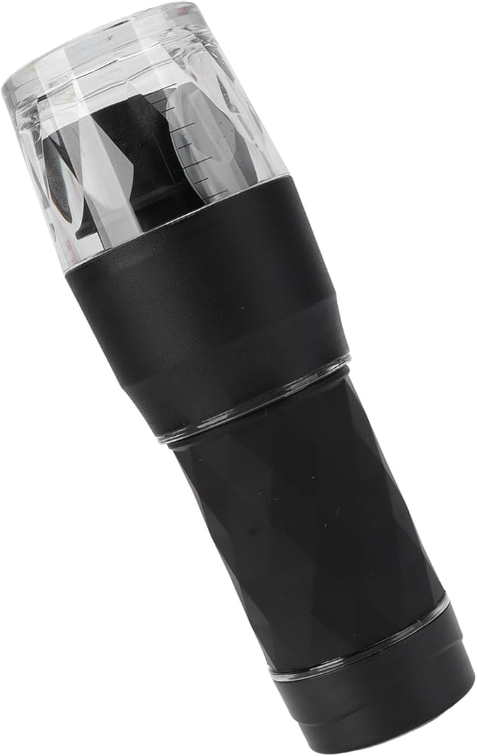 AYNEFY Stainless Steel Hand Coffee Machine Detachable for Coffee Capsule for Camping Portable Coffee Maker Comfortable Gripfor Coffee Capsule for Camping (Black) AYNEFYrsa7gf4zvu-12