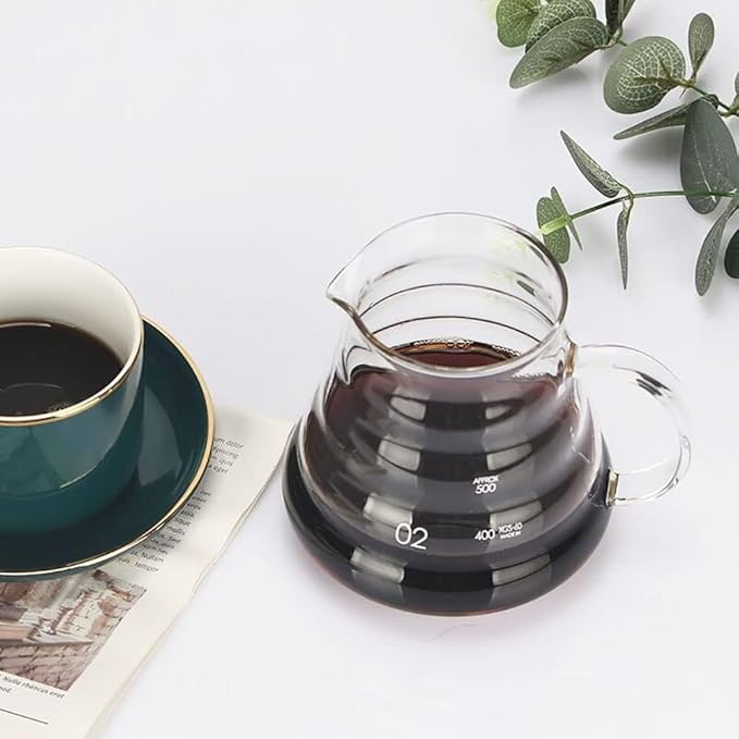 Ice Brew Coffee Maker Drip Ice Coffee Maker Ice Drip Cup Cold Brew Coffee Drip Maker 600ml for Home Office Cafe