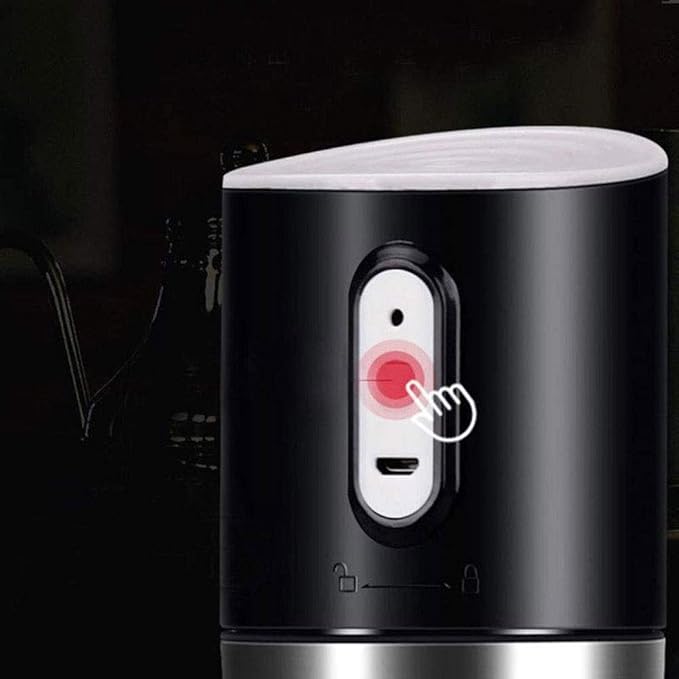 Small Household Appliances Portable Coffee Machine Grinding Cup Grinder Automatic Coffee Machine Rechargeable(D)