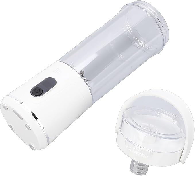 Tnfeeon Portable Blender Compact USB Rechargeable Smoothie Maker 300ml 10.1 Oz Capacity 22000 RPM Speed for Gym Office Outdoor Use Lightweight 21.2 Oz Weight LCD Display Ideal for