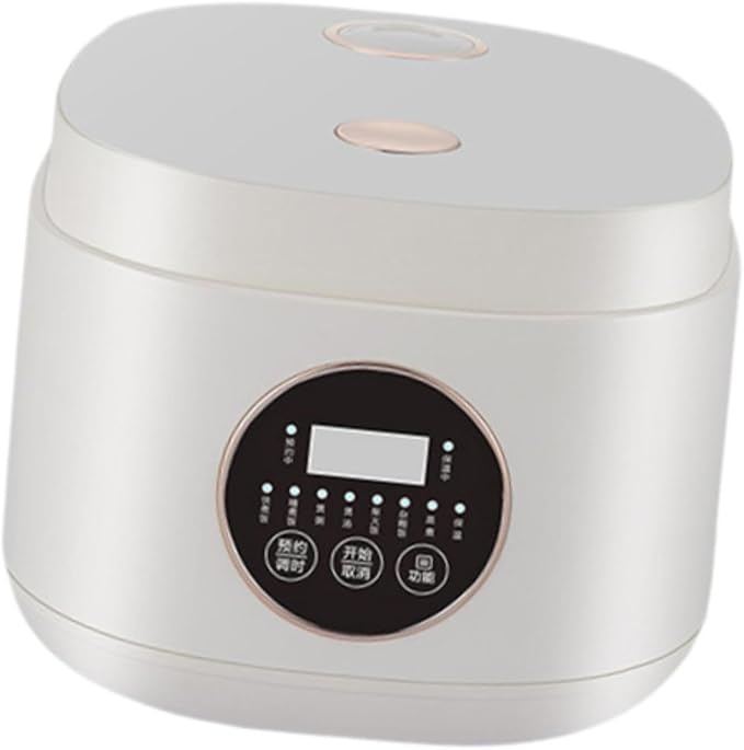 Digital Rice Cooker 7 Cooking Function Versatile Nonstick Inner Pot Portable Rice Cooking Pot Slow Cooker for Ramen Noodles