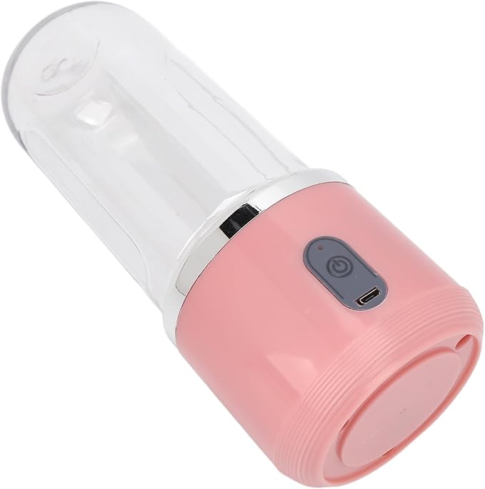 Travel-Friendly Mini Blender Portable Personal Juicer Cup with 6 Blades for Outdoor Gym Office