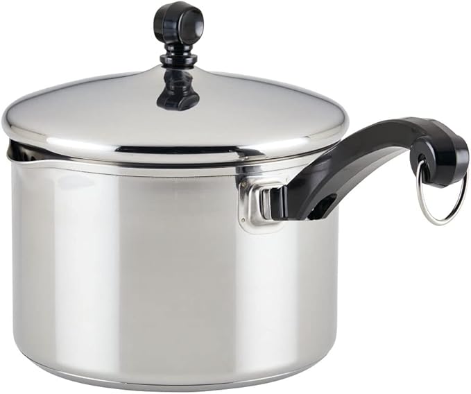 Farberware Classic Stainless Steel Cookware Pots and Pans Set 15-Piece50049Silver