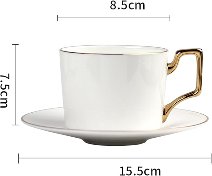 24 piece bone china dinnerware set dishes set for 6 elegant coffee cups and plates sets for party dinner christmas for mom and grandmother British court style