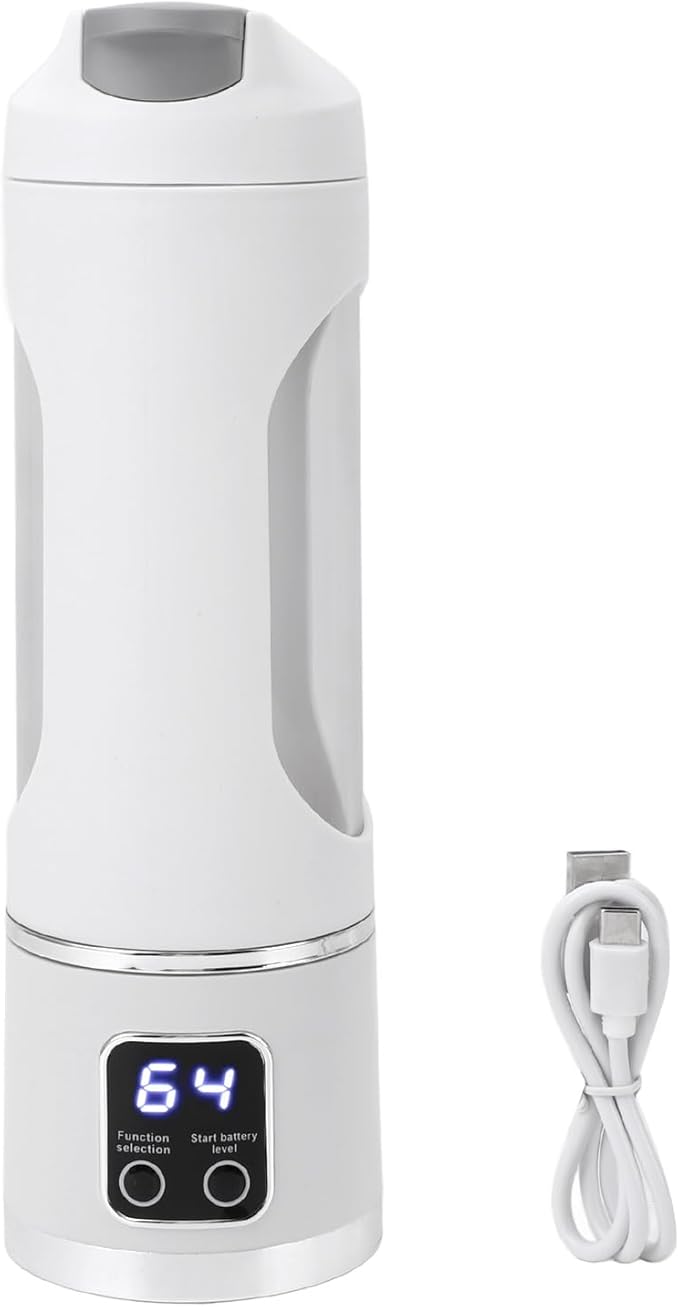 Portable Blender for Shakes and Smoothies Juicer Cup for USB Rechargeable Blender with Powerful PerformanceBlender Shake Smoothie for Kitchen Travel Sport Office