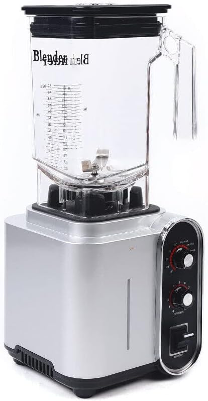 Professional Power Blender 2200W Heavy Duty Commercial Electric Blender Heavy Duty Grade Mixer Juicer 24000r/min 10 Speeds &amp Timer for Smoothies Juices Powdered Powder Milkshakes