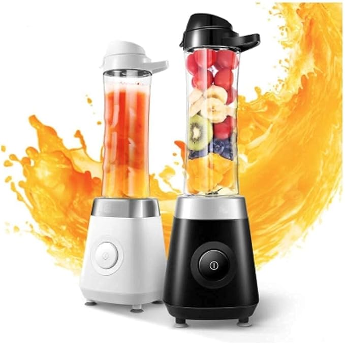 500ml Portable Juicer Electric Blender – Automatic Fruit &amp Vegetable Juice Maker Smoothie Mixer Tritan Bottle Easy to Clean Compact Design