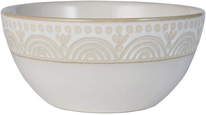 Pfaltzgraff Amelia Cream 16-Piece Dinnerware Set Service For 4