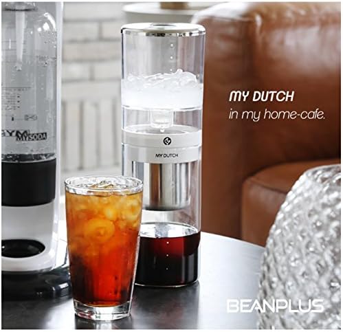 M350 My Dutch Cold Brew Iced Coffee Maker Hygienic Sealed Construction without Exposure to External Contaminants Whtie 12oz 3.3 x 9.4