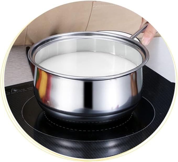 Cooking Pot Frying Pan3 Piece Stainless Steel Cookware Set Pan Frying Pan Soup Pot Milk Pot Cooker Set Home Cooking