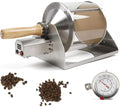 Home Coffee Bean Roaster 400g Capacity Glass Transparent Visible Gas Stove Coffee Bean Roasting Machine US Stock