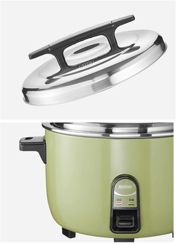 Rice Cookers Commercial Rice Cooker 13L Large Capacity Non-Stick Coated Old Style Large Rice Cooker Smart Multifunction Rice Maker