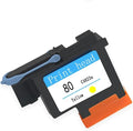 Compatible for HP 80 Printhead C4820A C4821A C4822A C4823A for HP80 Print Head for Designjet 1050 1055 1055cm 1050c Plus Printer(Yellow)