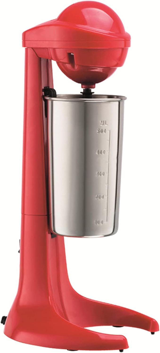 23000 rpm Commercial Electric Milkshake Machine with Stainless CupTwo-Speed Stainless Steel Milkshake Mixer Smoothie Machine Drink Mixer for Restaurant Cafe Bar