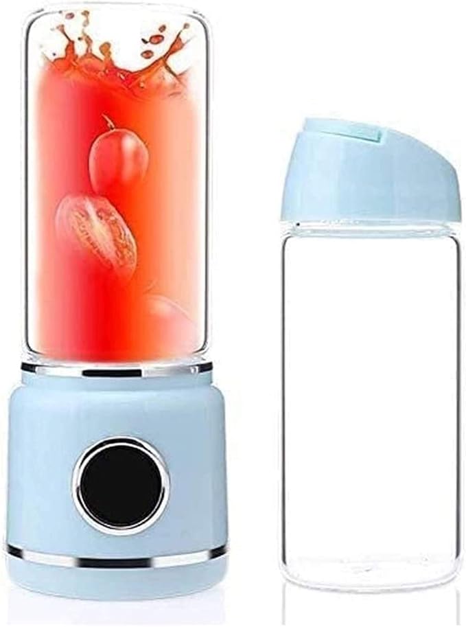 Portable BlenderUSB Rchargeable Fruit Mixer MachinePersonal Size Blender Smoothies and ShakesWaterproof Small Blender Single Juicers