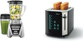 Oster Blender | Pro 1200 with Glass Jar + Oster 2-Slice Toaster Touch Screen