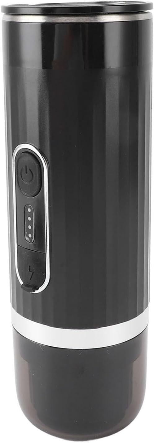 Focket Portable Coffee Maker Leakproof Automatic Heating with 7500 mAh Battery for Charging 12V 24V