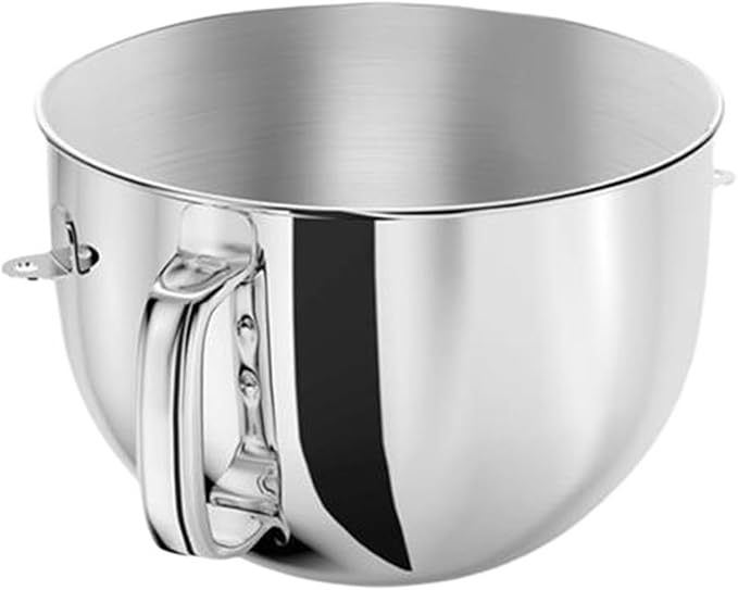 Stainless Steel Bowl With HandleCompatibility For Kitchenaid 6Q Bowl-Lift Stand Mixer Accessories