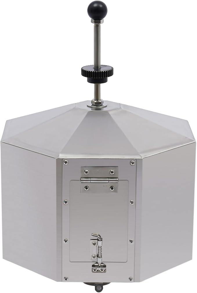 Coffee Bean Roaster 14.5L/3.8Gal Electric Bean Roasting Machine Commercial Coffee Maker Grinder for Nut Peanut Soybean Home L12.6xW9.8xH8.9in
