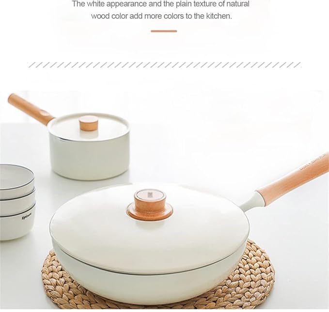 Cookware Set 5 Piece Nonstick Steak Egg Frying Pan Thickening Milk Pan Cooking Utensils Kitchen Utensils