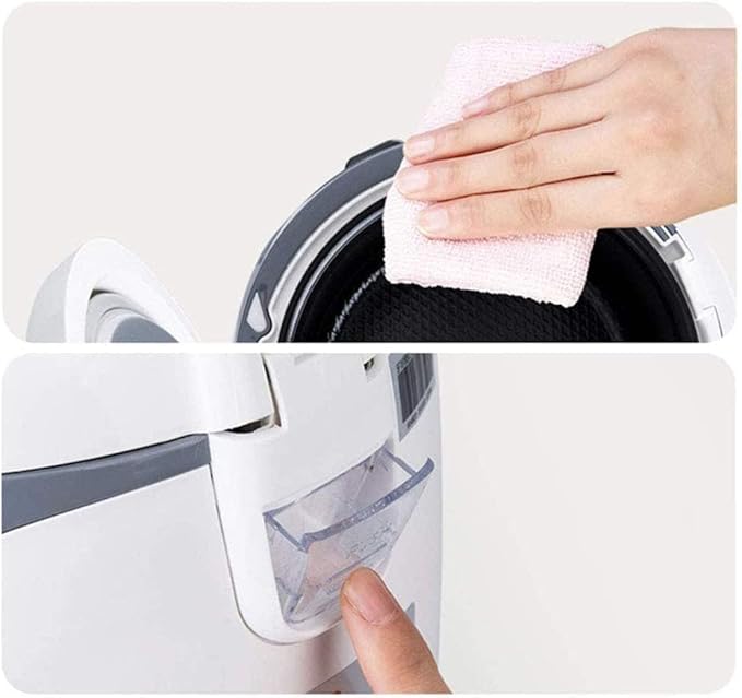 1.6L large capacity Rice Steamer Rice CookersOne Key OperationNon-Stick Inner Pot Automatic Cooking Keep warm (Yellow) (White)
