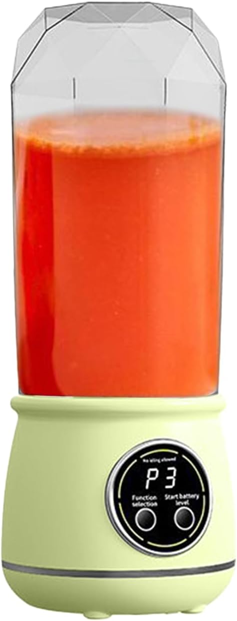 Portable Blender - 550ML Personal Maker for Travel and Gym | Cordless Electric Blender Cup with Leakproof Lid Rechargeable Powerful Motor for Fruit Vegetable Office and Camping Use