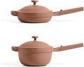 Our Place Mini Home Cook Duo - 8.5 Always Pan &amp Small Perfect Pot Bundle | Multi-Functional Cookware Set Replaces 18 Pieces | Spice
