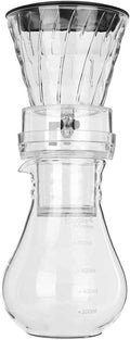 HASMI Coffee Kettle Coffee Pot Glass Cold Ice Water Drip Coffee Maker Brew Pot Dripper Coffeemaker Coffee Kettle Perfect for Coffee Lover 800Ml Coffee Maker Dingzhebo2022