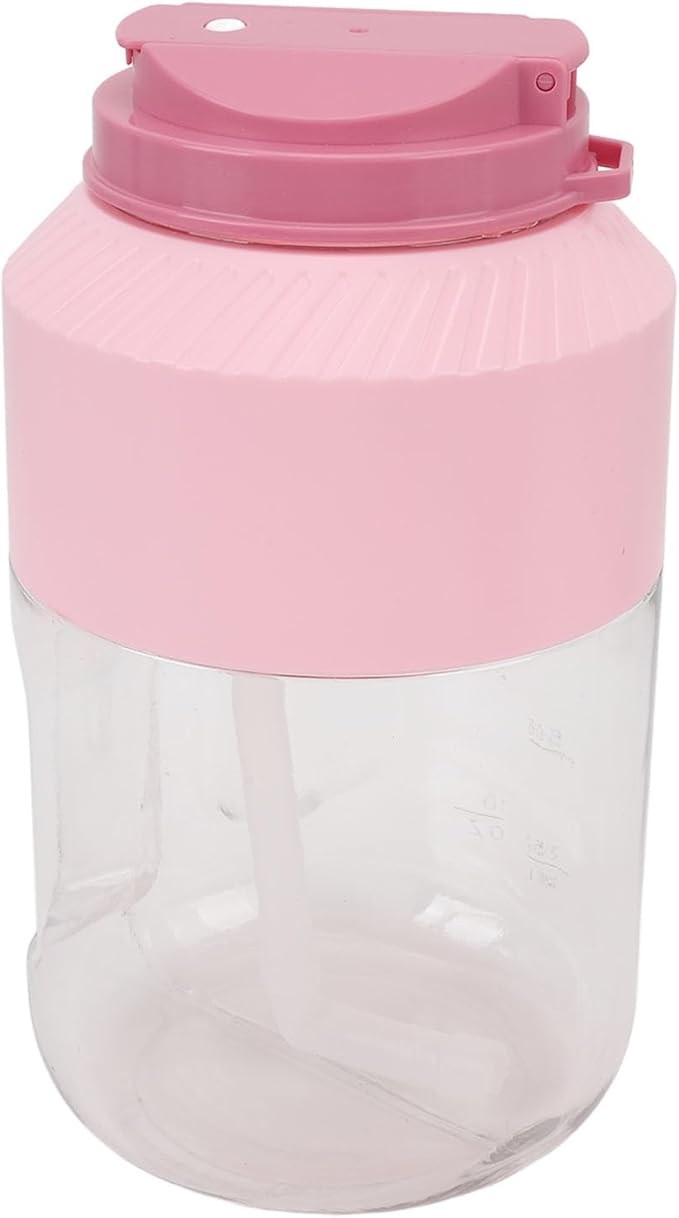 Portable Blender Cordless Blender Electric 1000ml 18000RPM 3000mAh Battery BPAFree PC Material with Dual Lid Automatic Cleaning for Travel Gym Home (Pink)