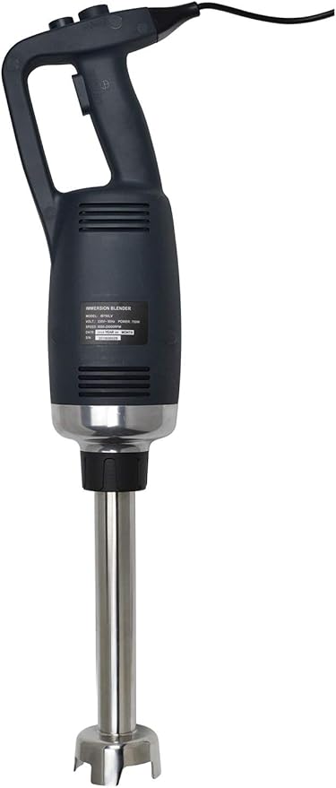 Li Bai 12 in Heavy Duty Immersion Blender Handheld Kitchen Hand Blenders for Kitchen Commercial Mixer Electric 750W Detachable Shaft Adjustable Variable Speed Emulsifier Blender Handheld